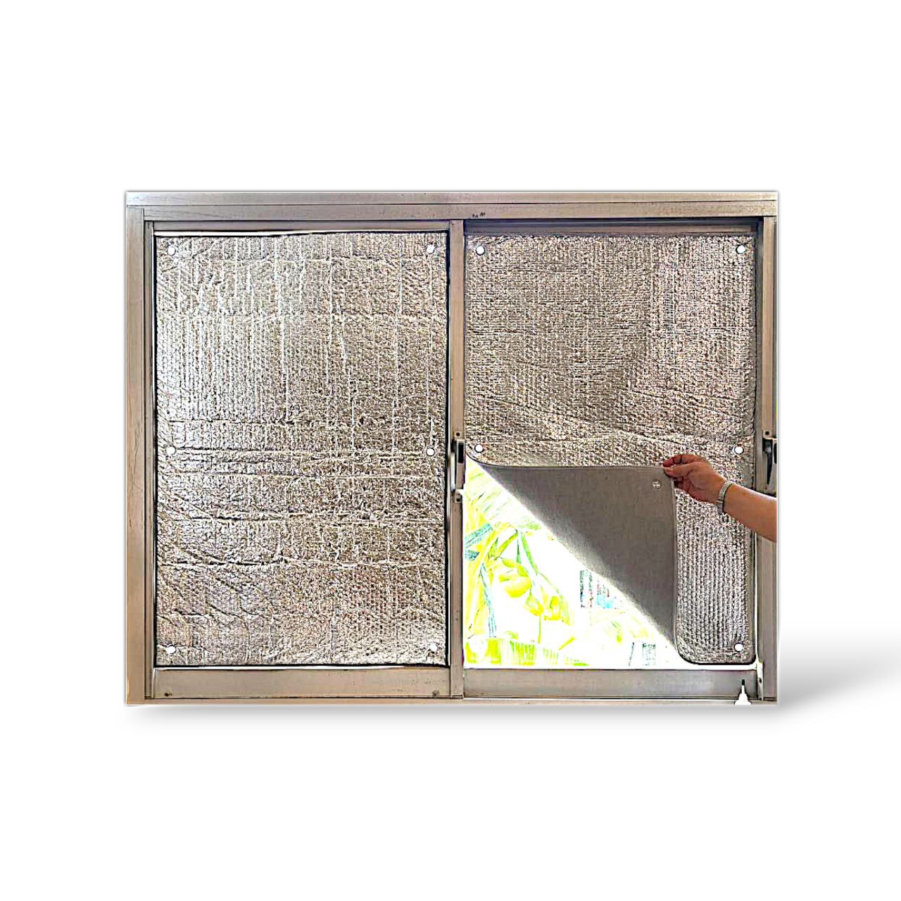 پرده پنجره عایق حرارتی و رفلکسی باینو